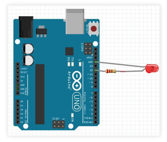 Como Acender E Piscar Um Led No Arduino