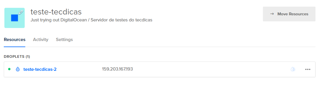 Como criar um servidor cloud (VPS) usando a Digital Ocean