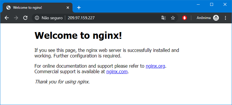 Como instalar o PHP 7.2 com Nginx no Ubuntu 18.04
