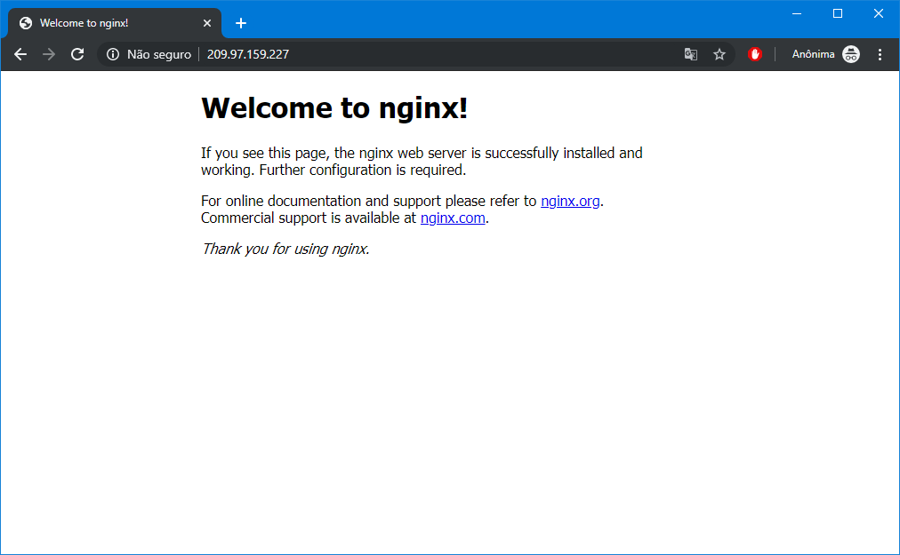 Como instalar o PHP 7.2 com Nginx no Ubuntu 18.04