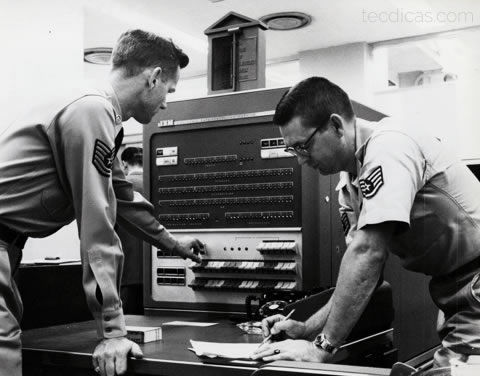 Figura 14 Computador IBM 650 em 1954.