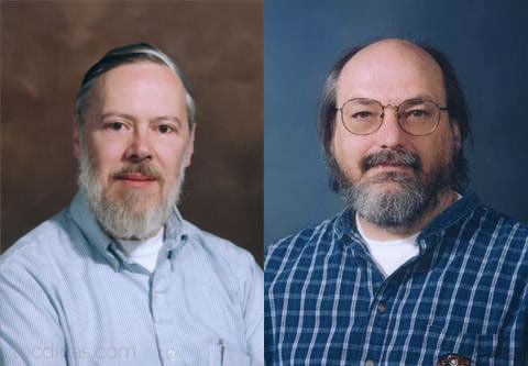 Figura 23. Dennis Ritchie e Ken Thompson.