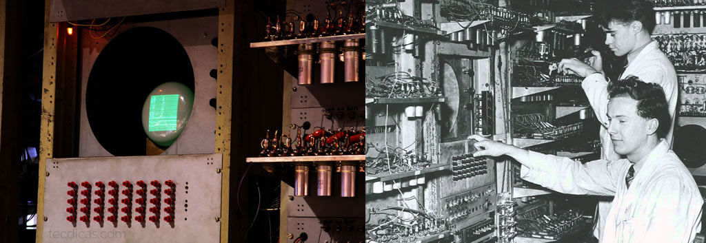 Figura 12 Computador Manchester Baby de 1948.