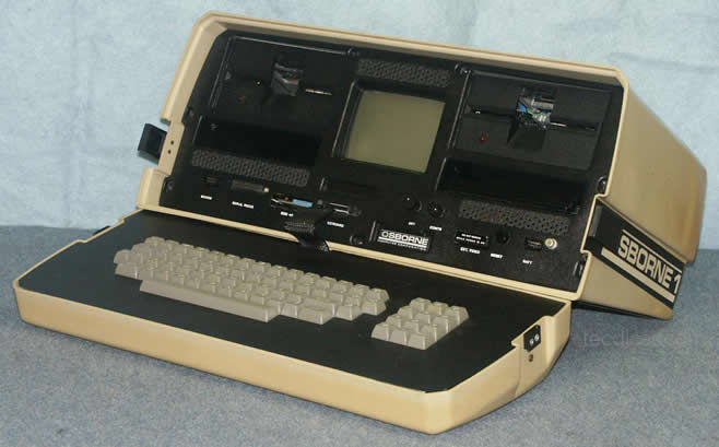 Figura 32. Microcomputador portátil Osborne 1.